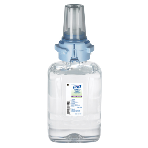 ADX-7 Advanced Foam Hand Sanitizer, 700 ml, Cartridge Refill, 70% Alcohol Superchem Industries