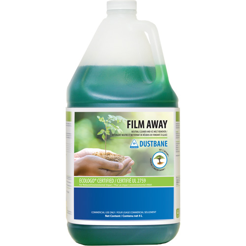 Film Away Neutral Detergent and Ice Melt Remover, Jug, 4 L Superchem Industries