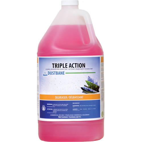 Action triple - nettoyant, d&eacute;graissant et d&eacute;sinfectant, 5 L, Cruche Superchem Industries