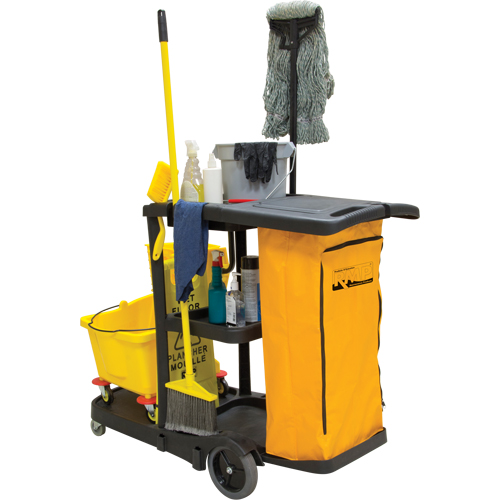 Janitor Cleaning Cart Superchem Industries