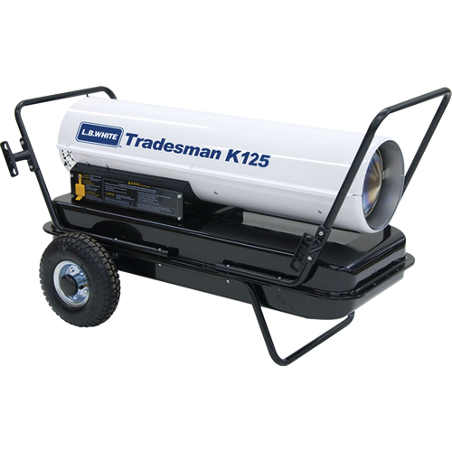 Radiateur &agrave; air puls&eacute; Tradesman, Soufflant, K&eacute;ros&egrave;ne, 125 000 BTU/H Superchem Industries