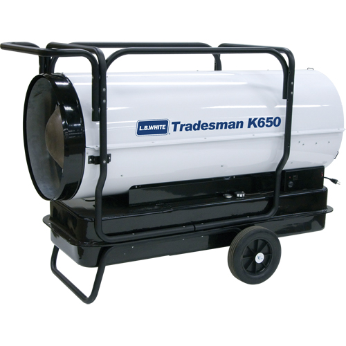 Tradesman&reg; Forced Air Heater, Fan, Kerosene, 650,000 BTU/H Superchem Industries