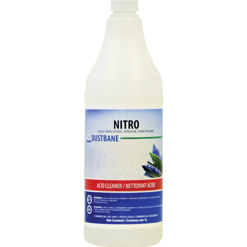 Nitro Liquid Drain Opener, 1 L, Bottle Superchem Industries