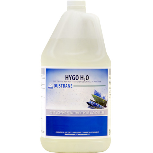 Traitement de contr&ocirc;le de poussi&egrave;re Hygo H2O, 4 L, Cruche Superchem Industries