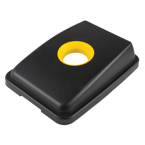 Waste Classification - Lid, Open Lid, Plastic, Fits Container Size: 17-1/4" x 12-1/2" Superchem Industries