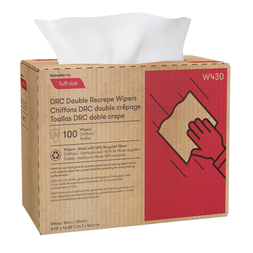 Chiffons Pro Tuff-Job, Tout usage, 9-3/4" lo x 16-1/2" la Superchem Industries