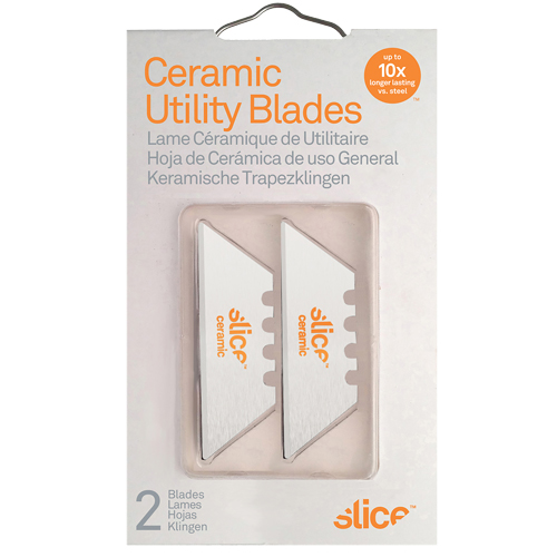 Slice Ceramic Utility Blades, Single Style Superchem Industries
