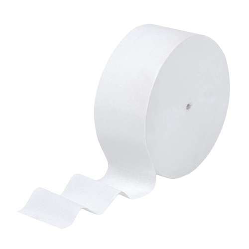 Scott&reg; JRT Jr. Toilet Paper, Coreless Roll, 1 Ply, 2300' Length, White Superchem Industries