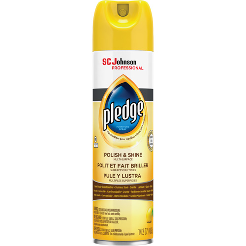 Poli &agrave; meubles Pledge au citron, 14,2 oz., Canette a&eacute;rosol Superchem Industries