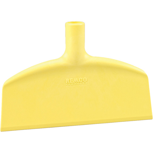 Nylon Floor Scraper, Yellow, 10.25" W x 7" L Superchem Industries