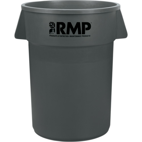 Garbage Bin, Polyethylene, 44 US gal. Superchem Industries