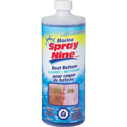 Spray Nine&reg; Boat Bottom Cleaner, 946 ml, Bottle Superchem Industries