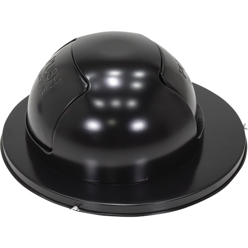 Drum Waste Disposal Top, Dome Lid, Metal, Fits Container Size: 23-1/2" Dia. Superchem Industries