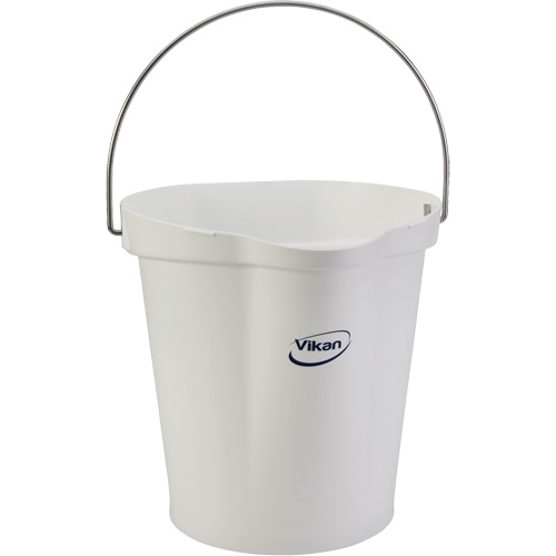 Food Hygiene Bucket, White, 3 US gal. Superchem Industries