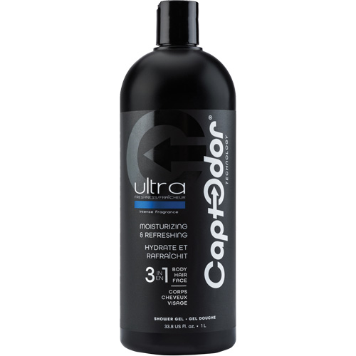 Gel douche 3 en 1, 1000 ml, Ultra fraîcheur, Bouteille Superchem Industries