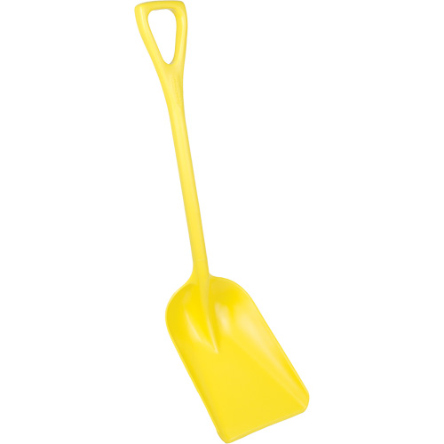 Pelle hygi&eacute;nique monopi&egrave;ce, Lame 10" x 6", Longueur de 37-1/2", Plastique, Jaune Superchem Industries