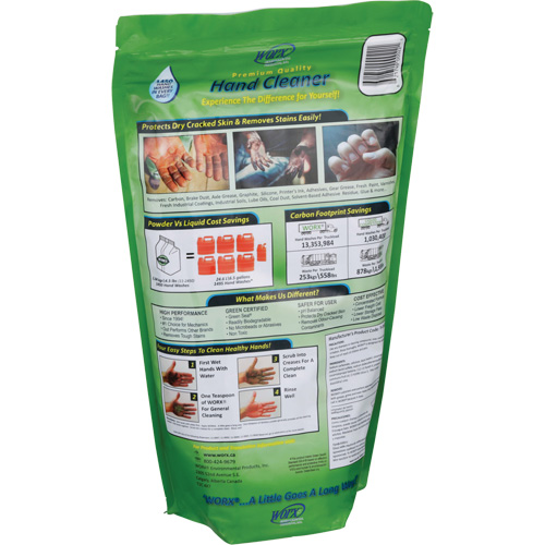 Nettoyant pour les mains biod&eacute;gradable, Poudre, 4,5 lb, Pochette, Sans parfum Superchem Industries