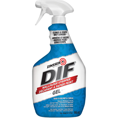 DIF&reg; Wallpaper Stripper Gel, 946 ml, Trigger Bottle Superchem Industries