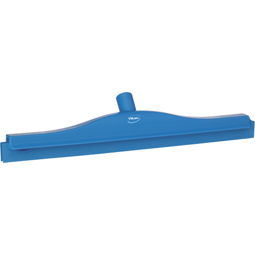 Raclette hygi&eacute;nique &agrave; lame double Ultra, 20", Bleu Superchem Industries