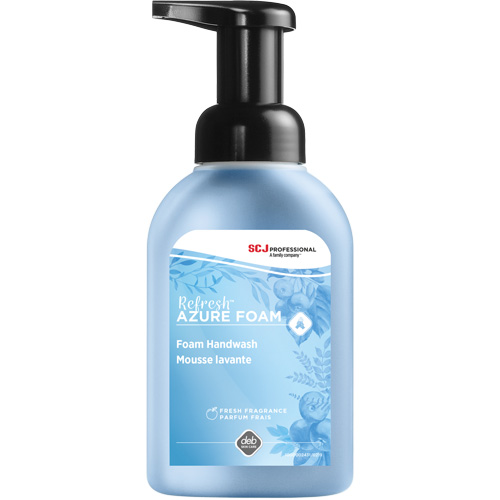 Savon &agrave; mains Refresh Azure, Mousse, 295 ml, Parfum&eacute; Superchem Industries