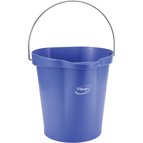Seau pour l'hygi&egrave;ne des aliments, Mauve, 3 gal. US Superchem Industries