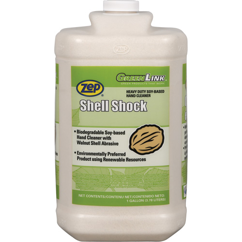 Nettoyant surpuissant pour les mains Shell Shock, Cr&egrave;me, 3,78 L, Cruche, Parfum&eacute; Superchem Industries