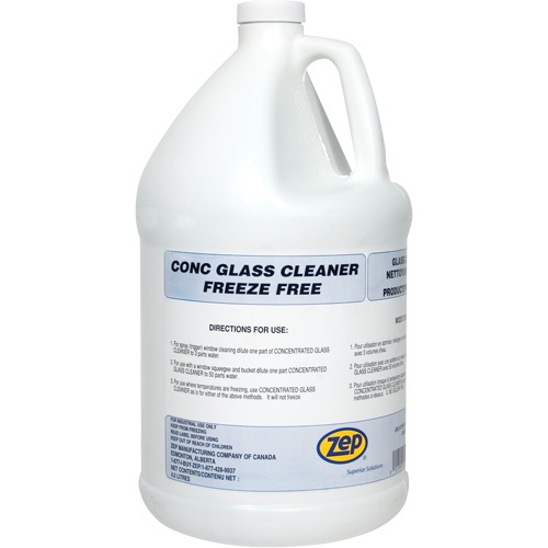 Concentrated Freeze-Free Glass Cleaner, 4 L, Jug Superchem Industries