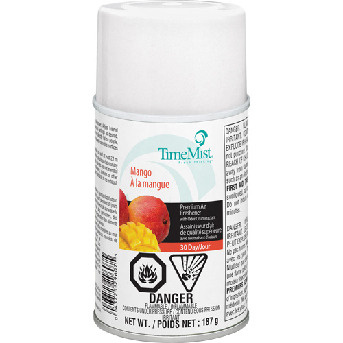 TimeMist&reg; Industrial Strength Air Freshener, Mango, Aerosol Can/Cartridge Superchem Industries