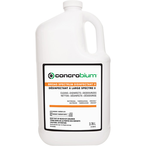 D&eacute;sinfectant &agrave; large spectre II, 3,78 L, Cruche Superchem Industries