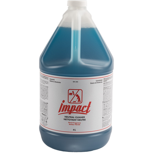 Impact Neutral Floor Cleaner, 4 L, Jug Superchem Industries