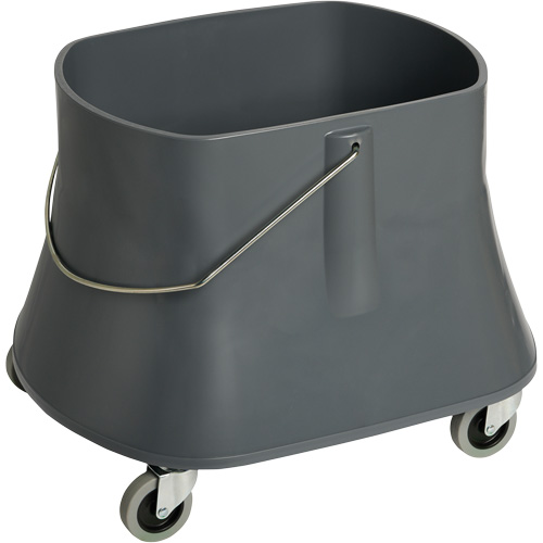 Champ Mop Bucket, 10 US Gal. (40 qt.) Capacity, Grey Superchem Industries