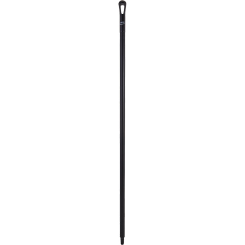 Manche ultra hygi&eacute;nique, Balai/Brosse/Grattoir/Raclette, Noir, Ergonomique, 59" lo Superchem Industries