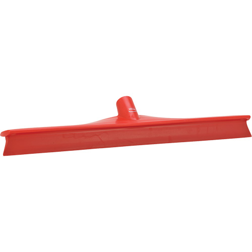 Raclette simple ultra hygi&eacute;nique, 19-1/2", Rouge Superchem Industries