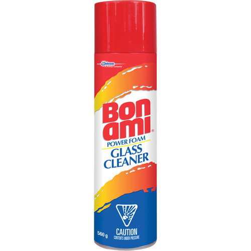 Bon Ami&reg; Power Foam Glass Cleaner, 560 g, Aerosol Can Superchem Industries