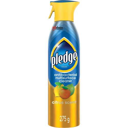 Pledge&reg; Multi Surface Cleaner & Disinfectant, 275 ml, Aerosol Can Superchem Industries