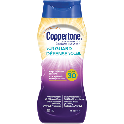 Water Resistant Sunscreen, SPF 30, Lotion Superchem Industries