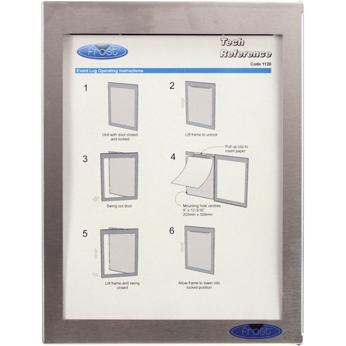 Event Log Holder Superchem Industries
