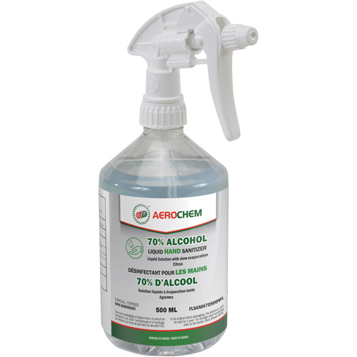 Nettoyant liquide pour surface Aerochem, 500 ml, Bouteille &agrave; g&acirc;chette Superchem Industries