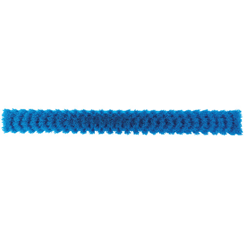 ColorCore Push Broom, Fine Bristles, 24", Polypropylene, Blue Superchem Industries