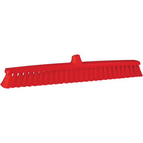 Balai-brosse ColorCore, Crins Fin, 24", Polypropyl&egrave;ne, Rouge Superchem Industries
