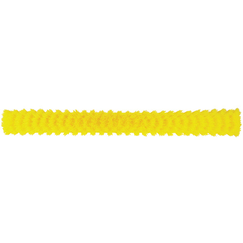 ColorCore Push Broom, Fine Bristles, 24", Polypropylene, Yellow Superchem Industries