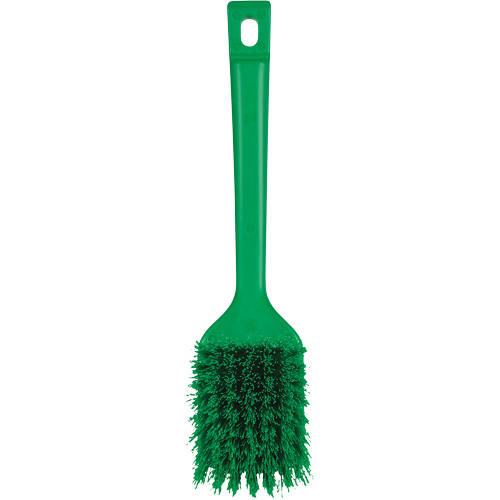 Brosse &agrave; manche court ColorCore, Soies Ferme, Longueur de 12", Vert Superchem Industries