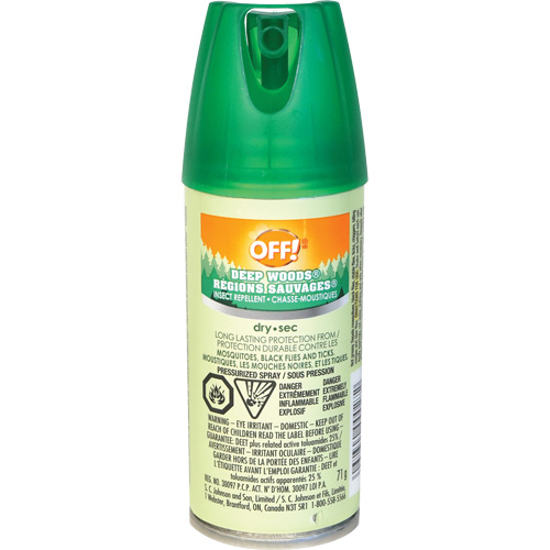 OFF! Deep Woods&reg; Insect Repellent, 25% DEET, Spray, 100 ml Superchem Industries