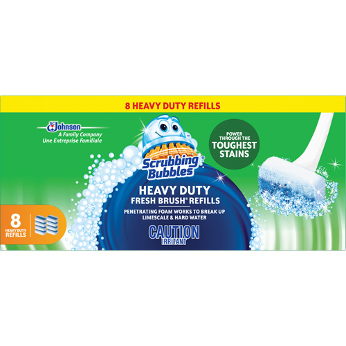 Scrubbing Bubbles&reg; Fresh Brush&reg; Toilet Brush Heavy-Duty Refills, Refill Superchem Industries