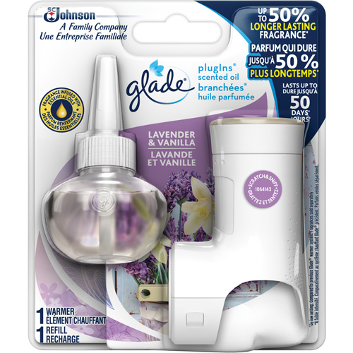 Trousse de d&eacute;marrage Glade Branch&eacute;es huile parfum&eacute;e Superchem Industries