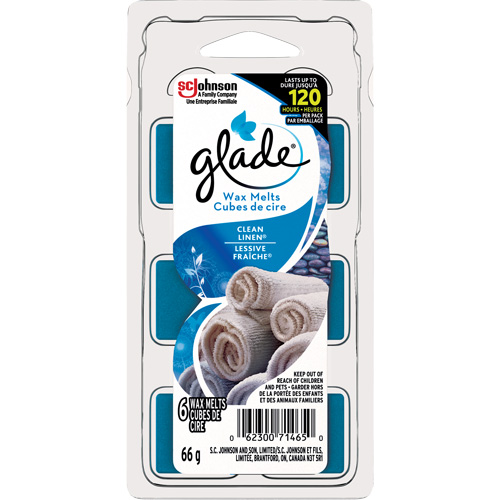 Glade&reg; Air Freshener Melts, Clean Linen&reg; Superchem Industries