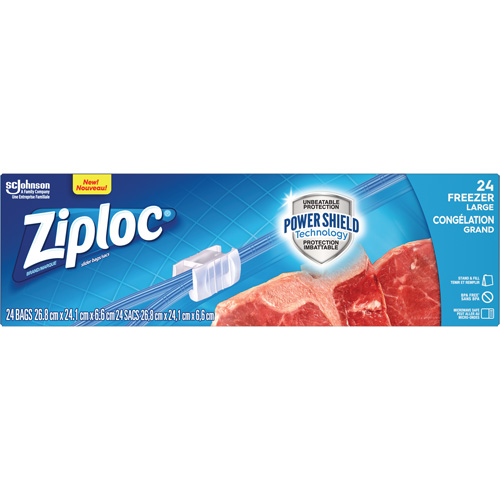 Ziploc&reg; Slider Freezer Bags Superchem Industries