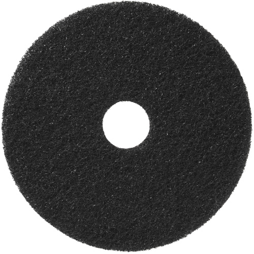 Floor Pads, 12", Stripping, Black Superchem Industries