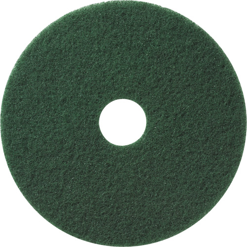 Floor Pads, 12", Scrubbing/Stripping, Green Superchem Industries