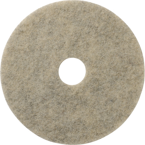 Porko Plus Floor Pads, 19", Buffing/Burnishing, Beige Superchem Industries